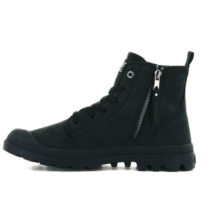 Bottes Palladium Pampa Hi Zip NBK Homme Noir | FR KAU045J